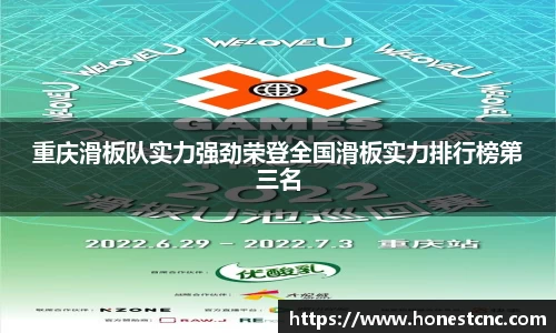 重庆滑板队实力强劲荣登全国滑板实力排行榜第三名
